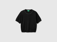 Camisola de manga curta em pura lã Merino - ucb_image_FS