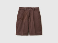 Regular fit Bermuda shorts with turn-ups - ucb_image_FS