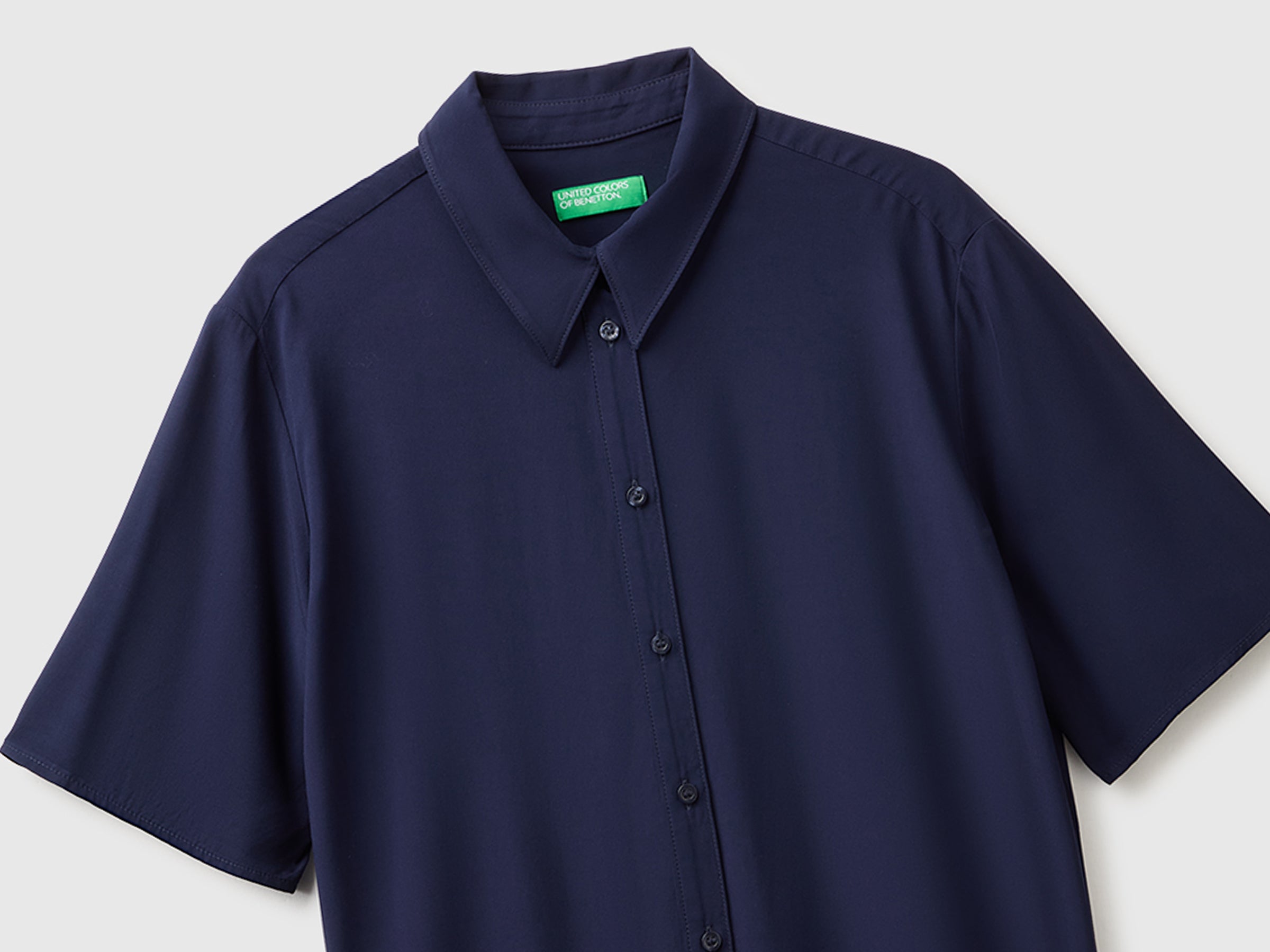Camisa de manga 3/4 em viscose - ucb_image_FY