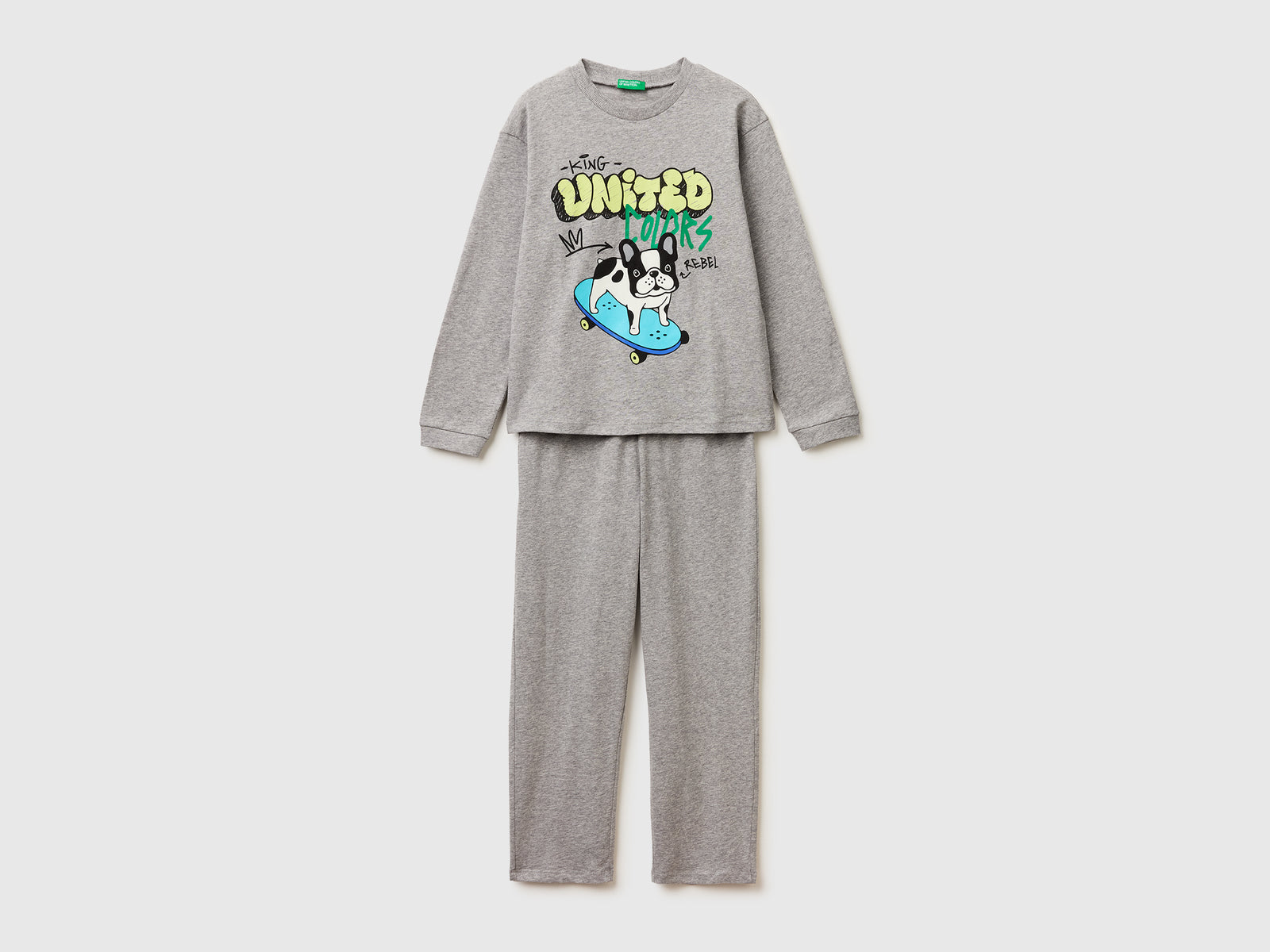 Soft pyjamas with logo print - ucb_image_FS