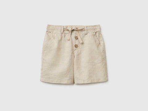 Linen blend shorts - ucb_image_FS