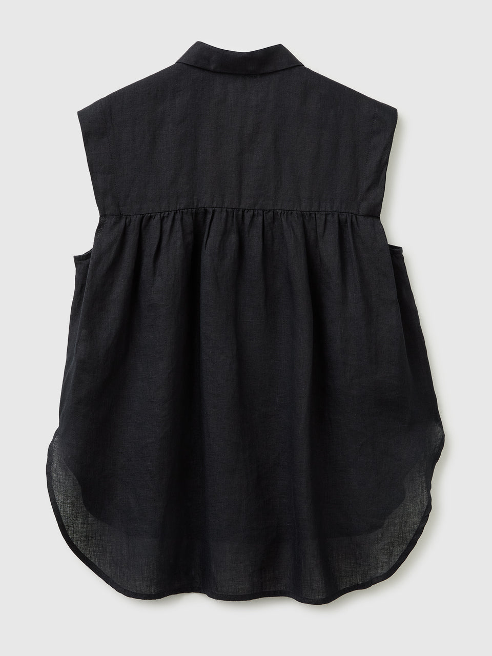 100% linen sleeveless blouse - ucb_image_BS