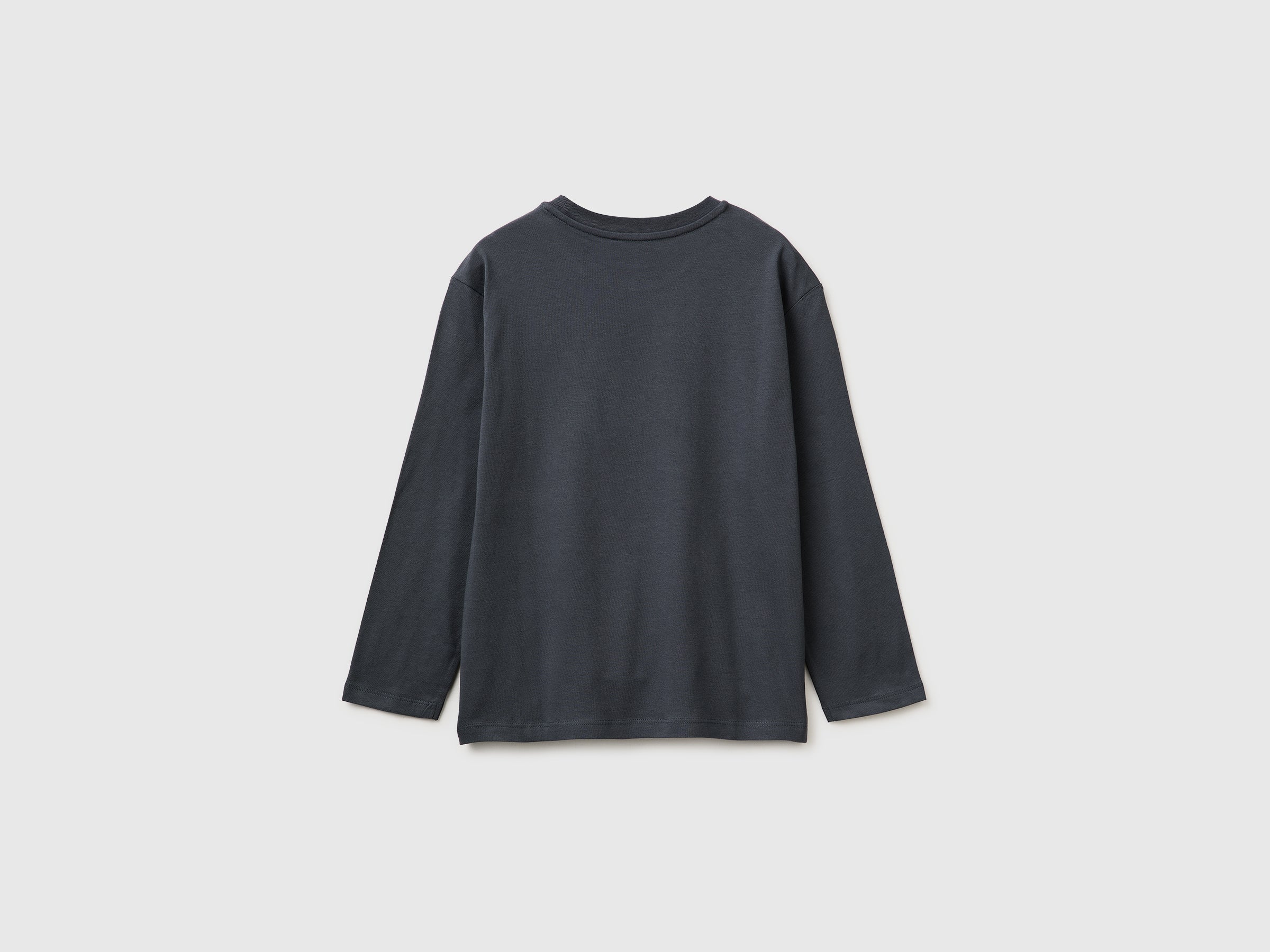 T-shirt com estampa logótipo em algodão orgânico - ucb_image_BS