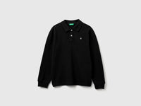 Polo de manga comprida em algodão - ucb_image_FS