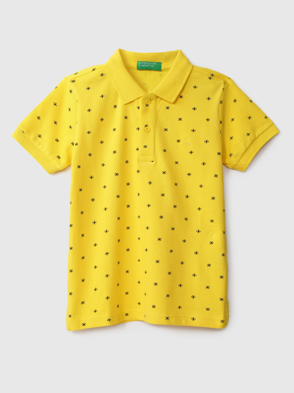 PIQUE AOP PRINTED POLO image number 1