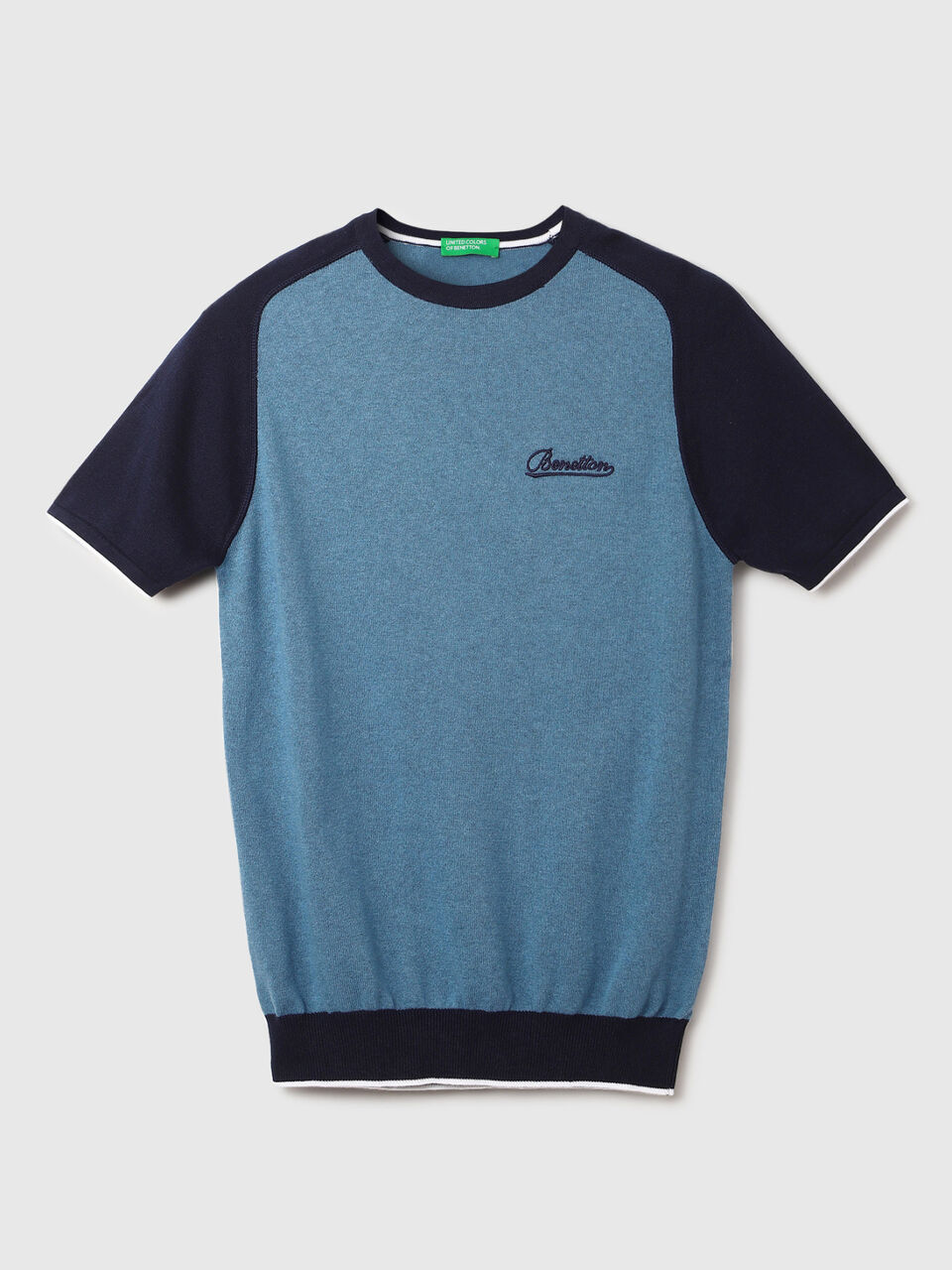 H/S RAGLAN COLOR BLOCKED TRICOT image number 1