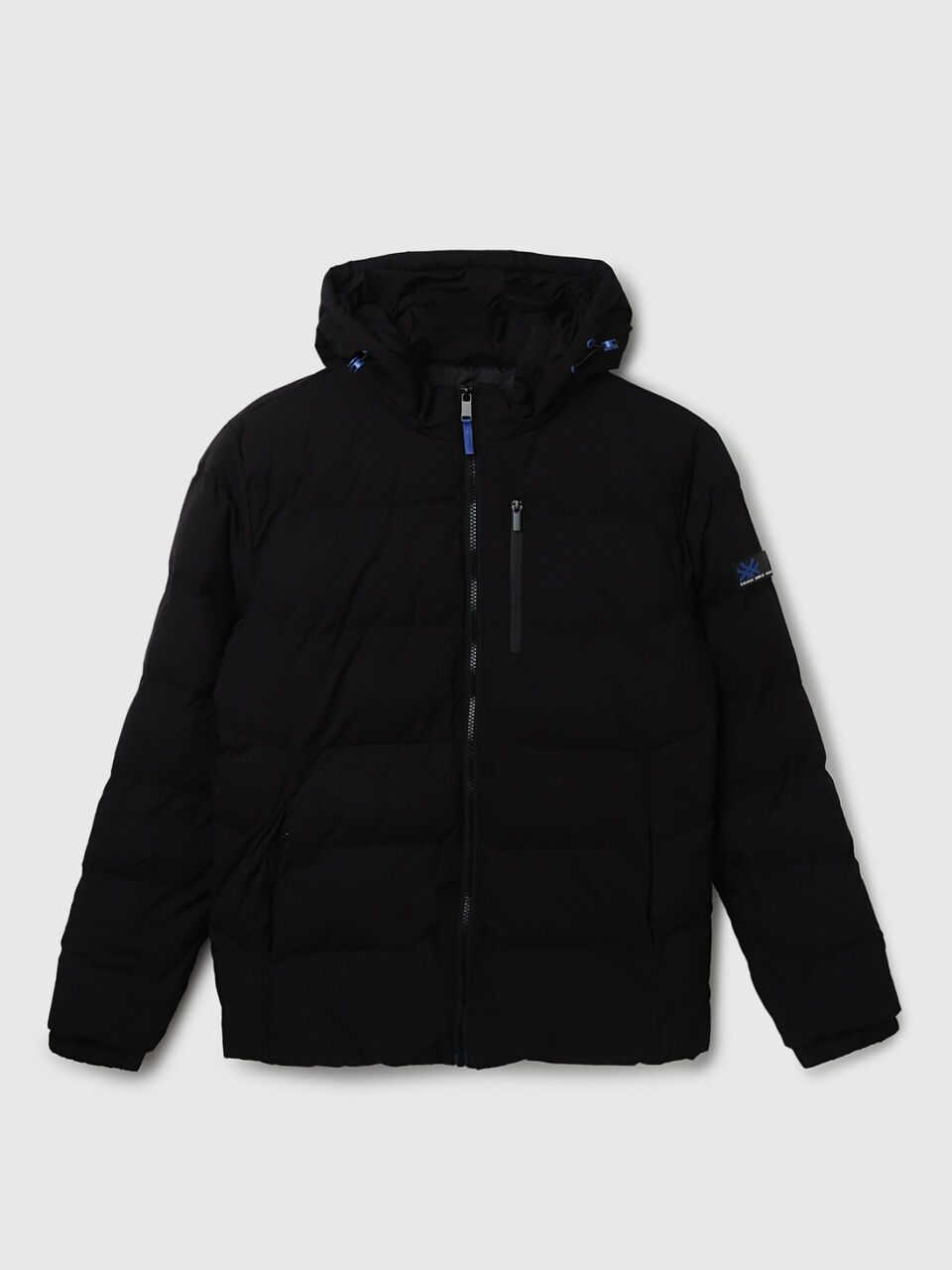 SOFT PUFFER HOODED JACKET image number 1