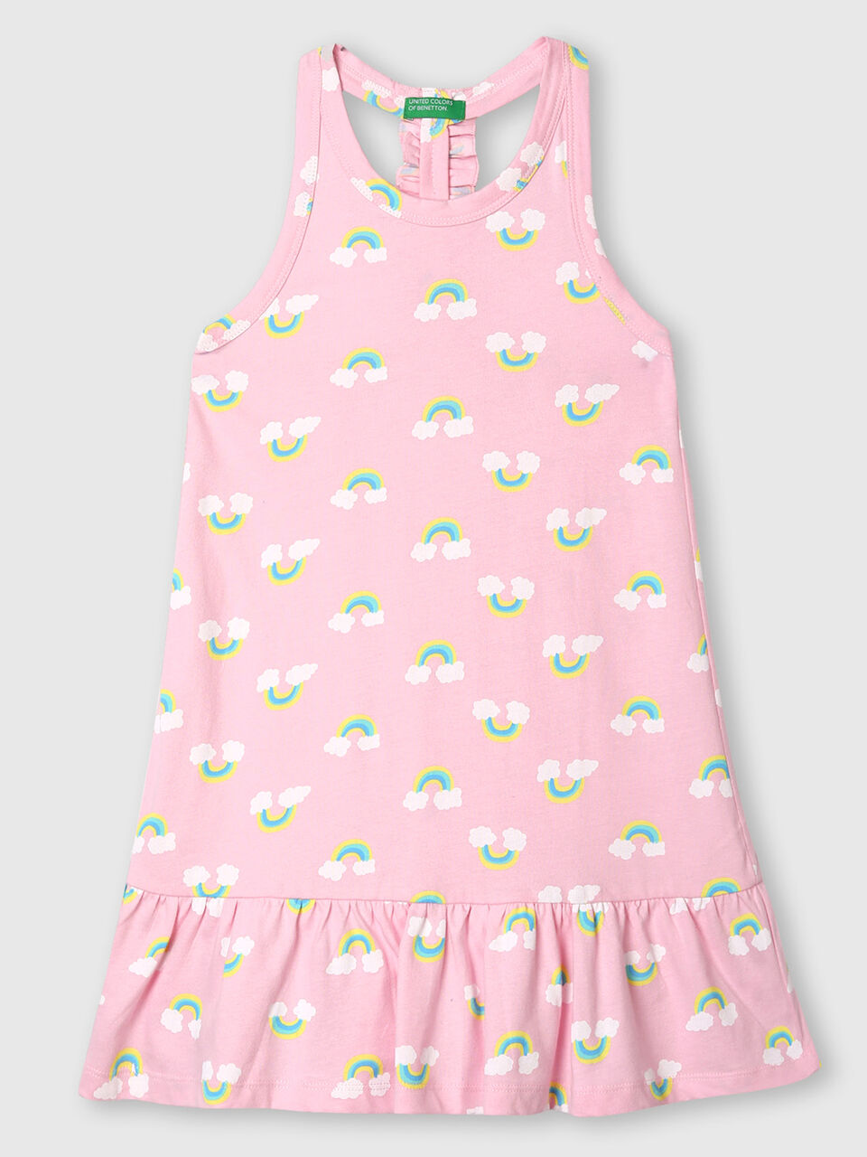 Rainbow Aop Dress image number 1