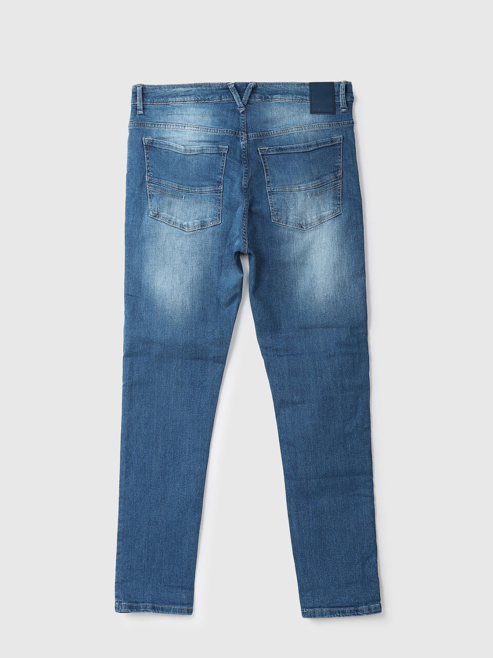 Low Crotch Basic Blue Jeans image number 2
