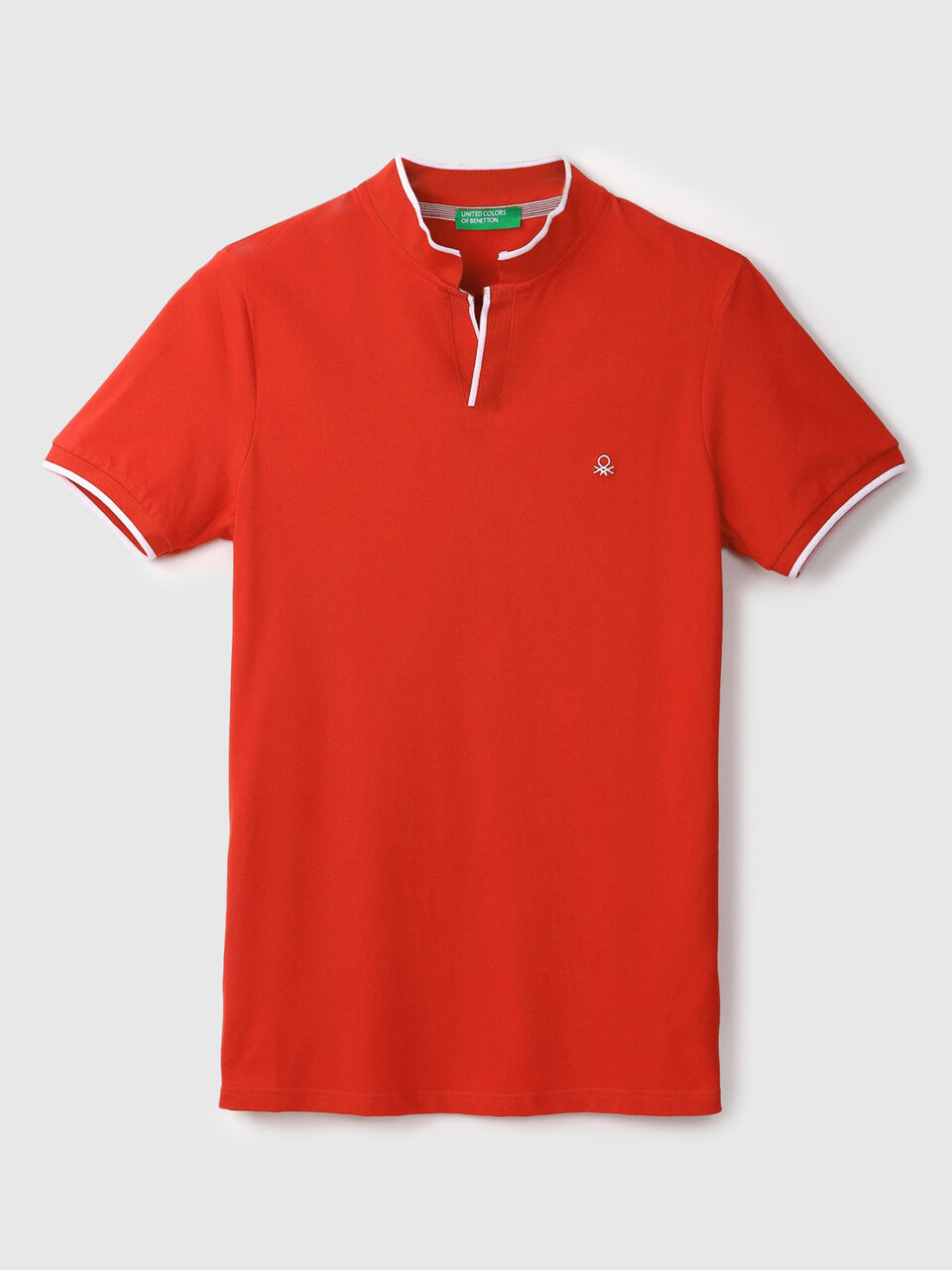 United Colors Of Benetton Johnny Collar T-Shirt image number 1