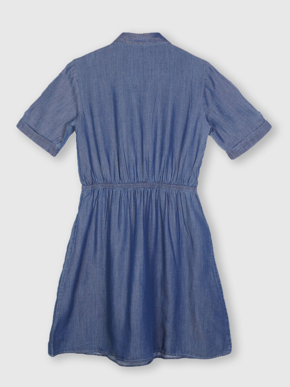 Pure Lyocell Trench Denim Dress image number 2