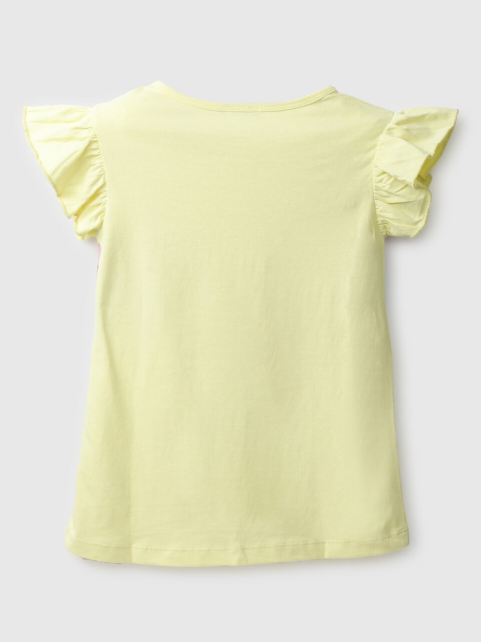 PRINT STRIPE WITH SEQUIN HEART T-SHIRT S image number 2