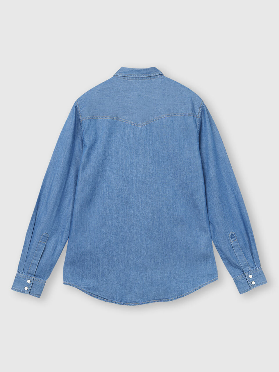 Pure Cotton Classic Denim Shirt image number 2