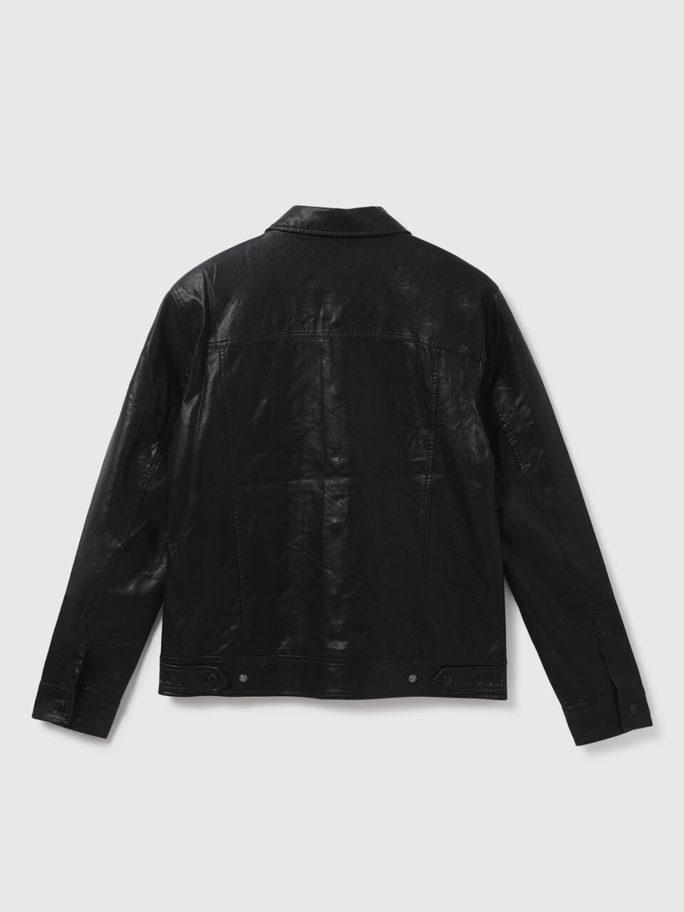 PU TRUCKER JACKET image number 2
