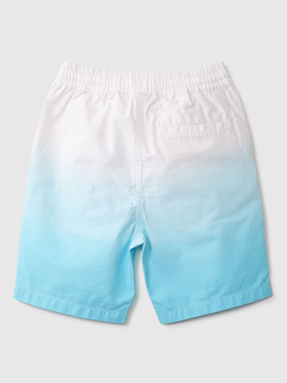 OMBRE COTTON SLUB SHORTS image number 2