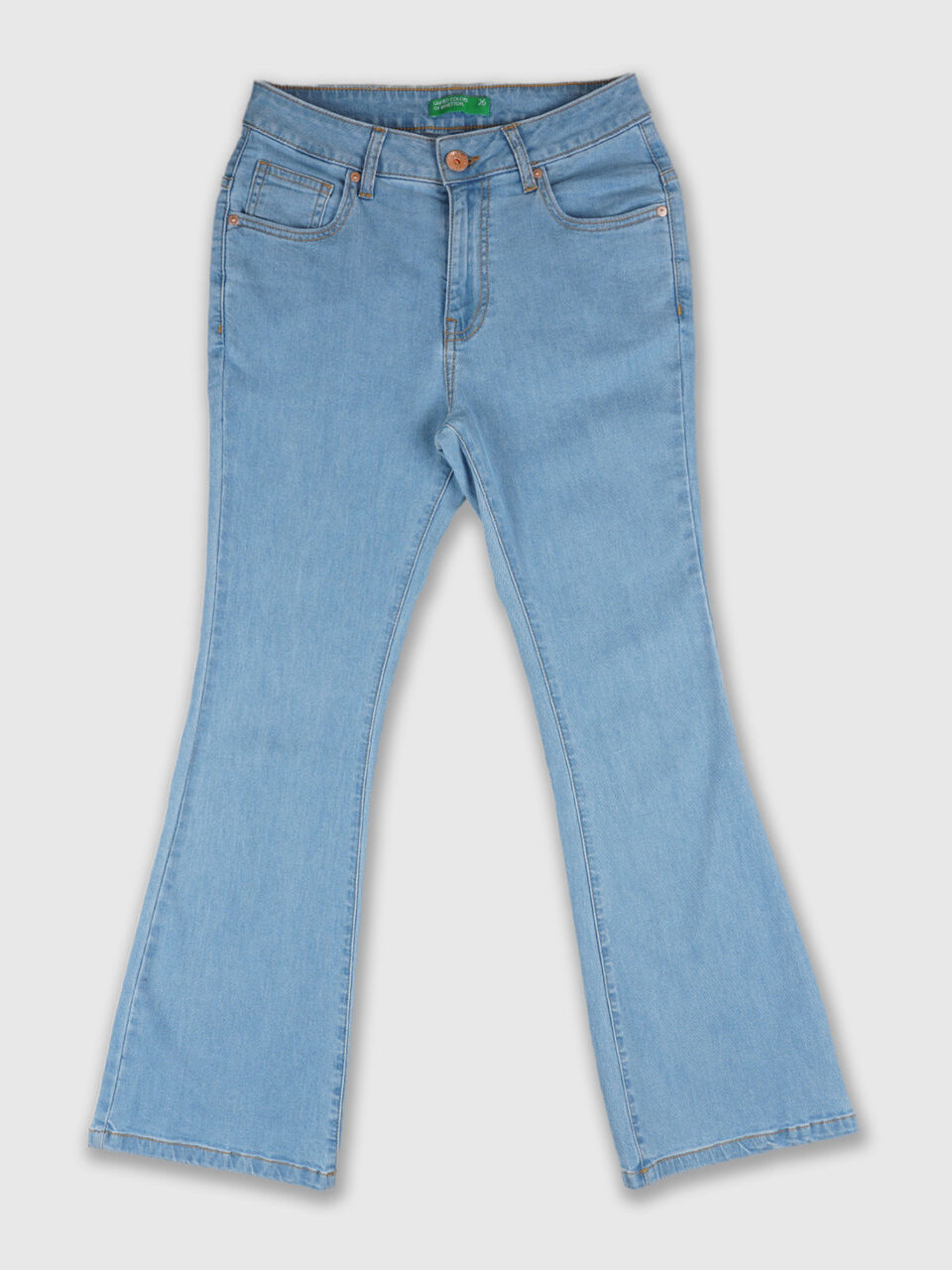 Basic Bootcut 5 Pockets - Blue image number 1