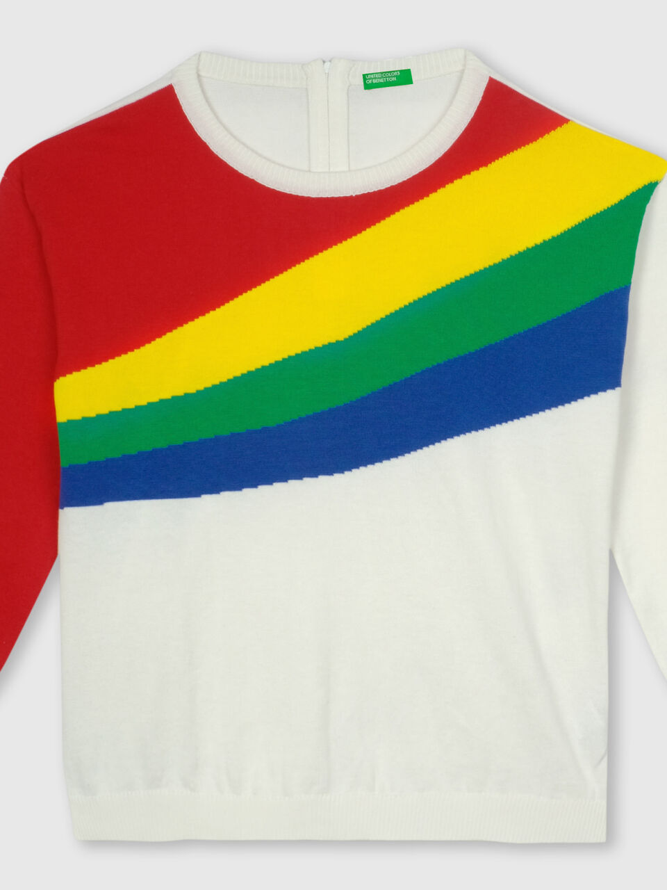 3/4th sleeved top with zipper at back image number null