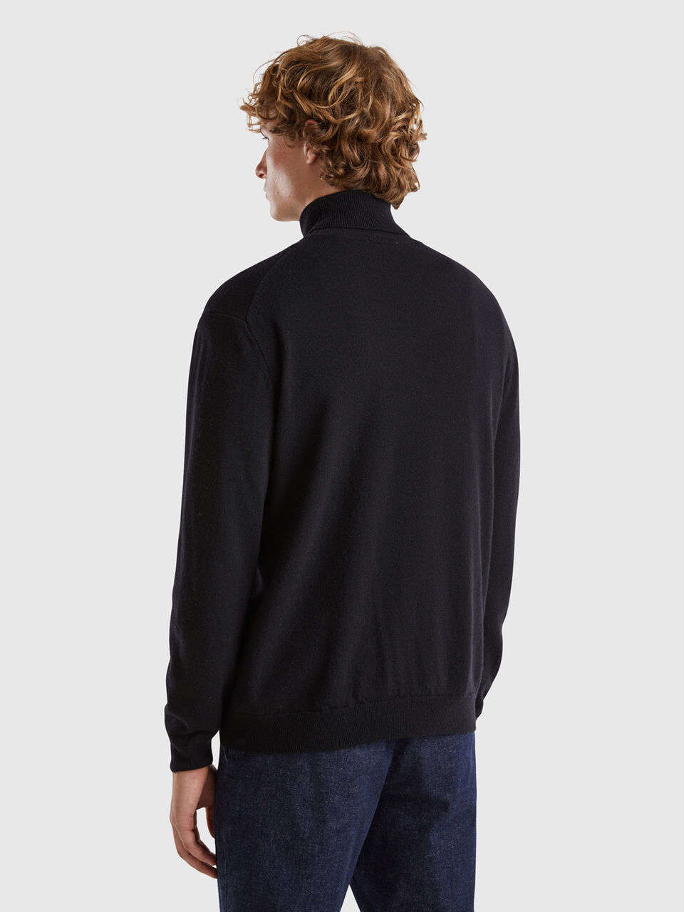 TURTLE NECK SWEATER Men image number null