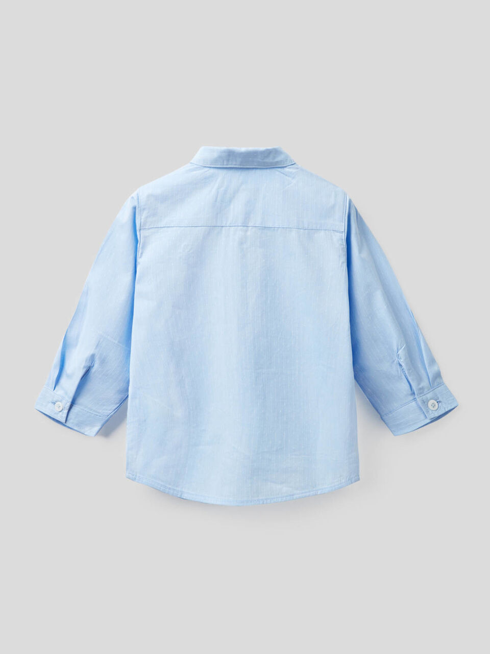 Shirt in cotton with bow tie image number 2