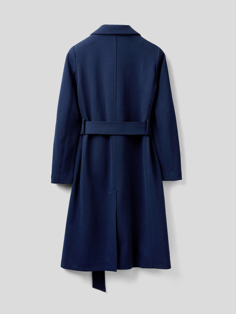 Classic duster coat with belt image number 2