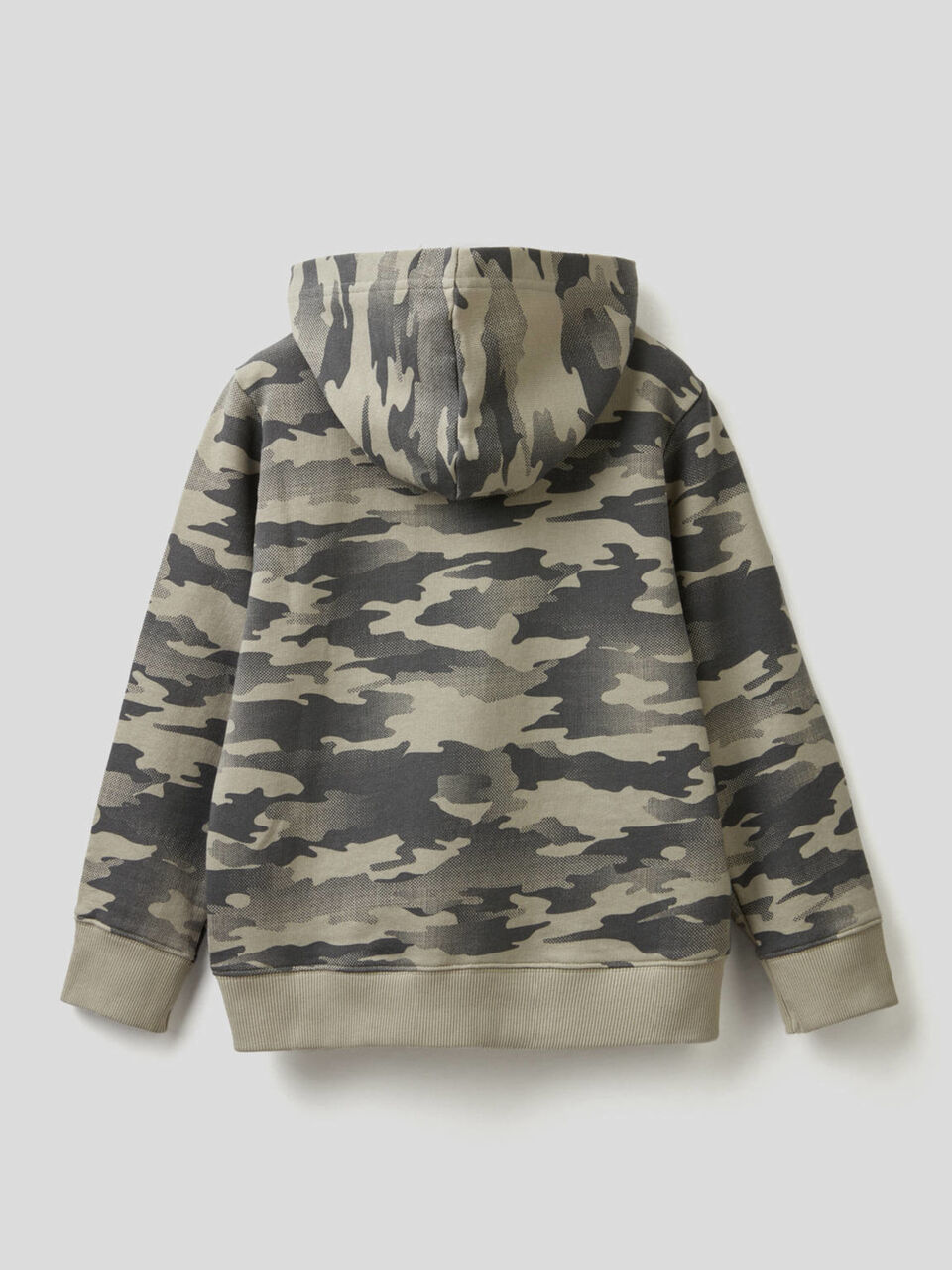 Camouflage sweatshirt in 100% cotton image number 2