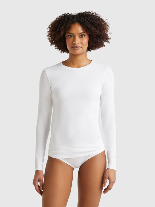 Super stretch cotton t-shirt Women