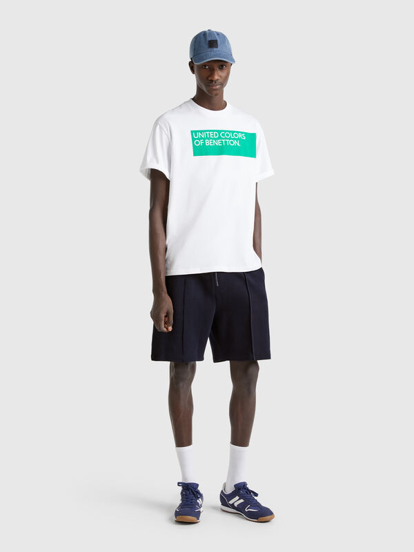 Bermudas in cotton sweat Men
