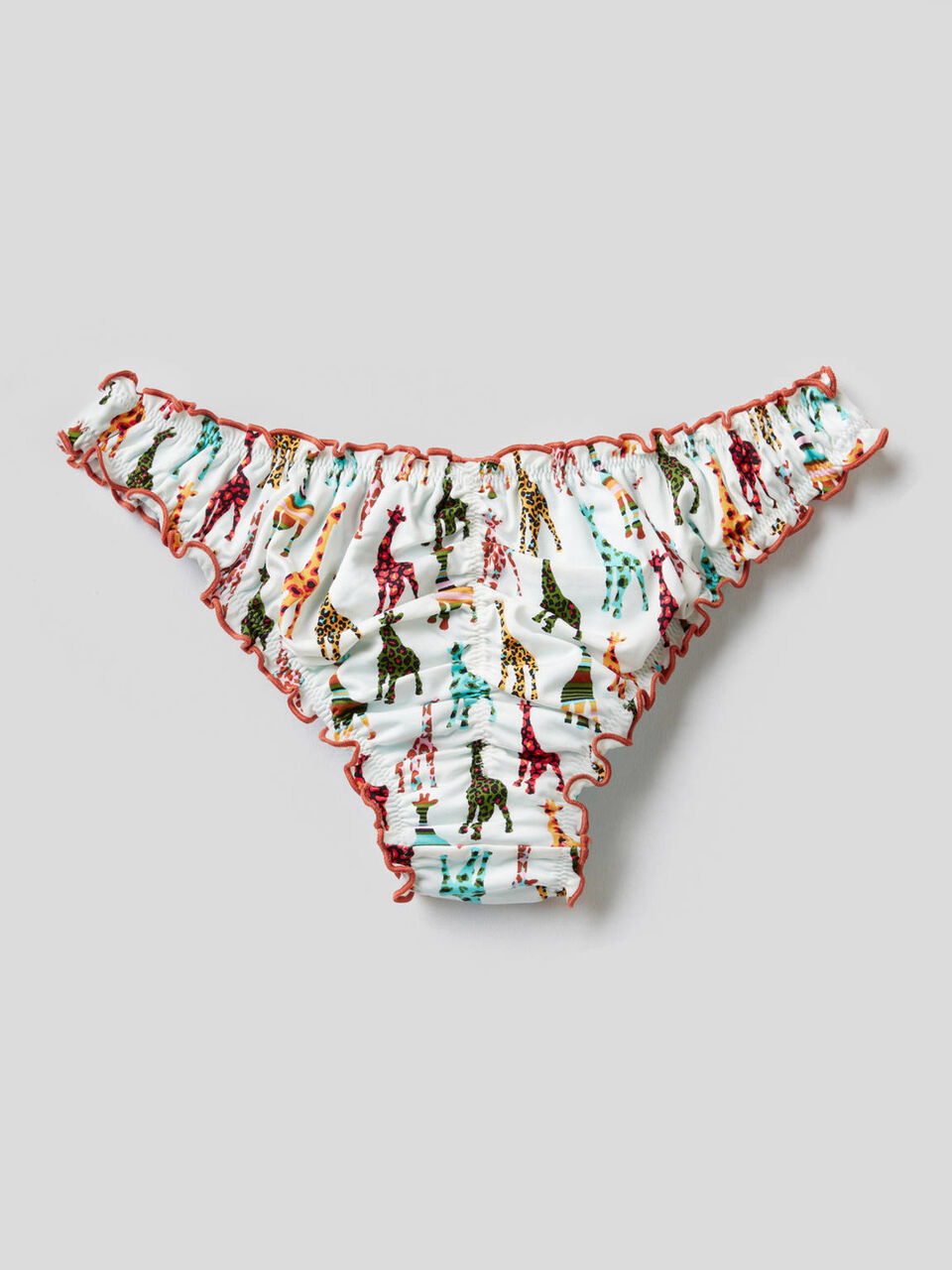 Patterned rouched bottoms image number 2
