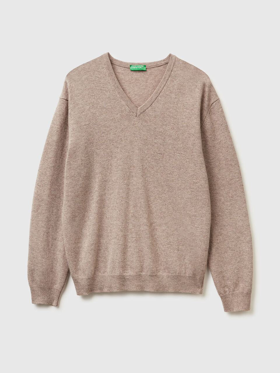V NECK SWEATER L/S Men image number 1