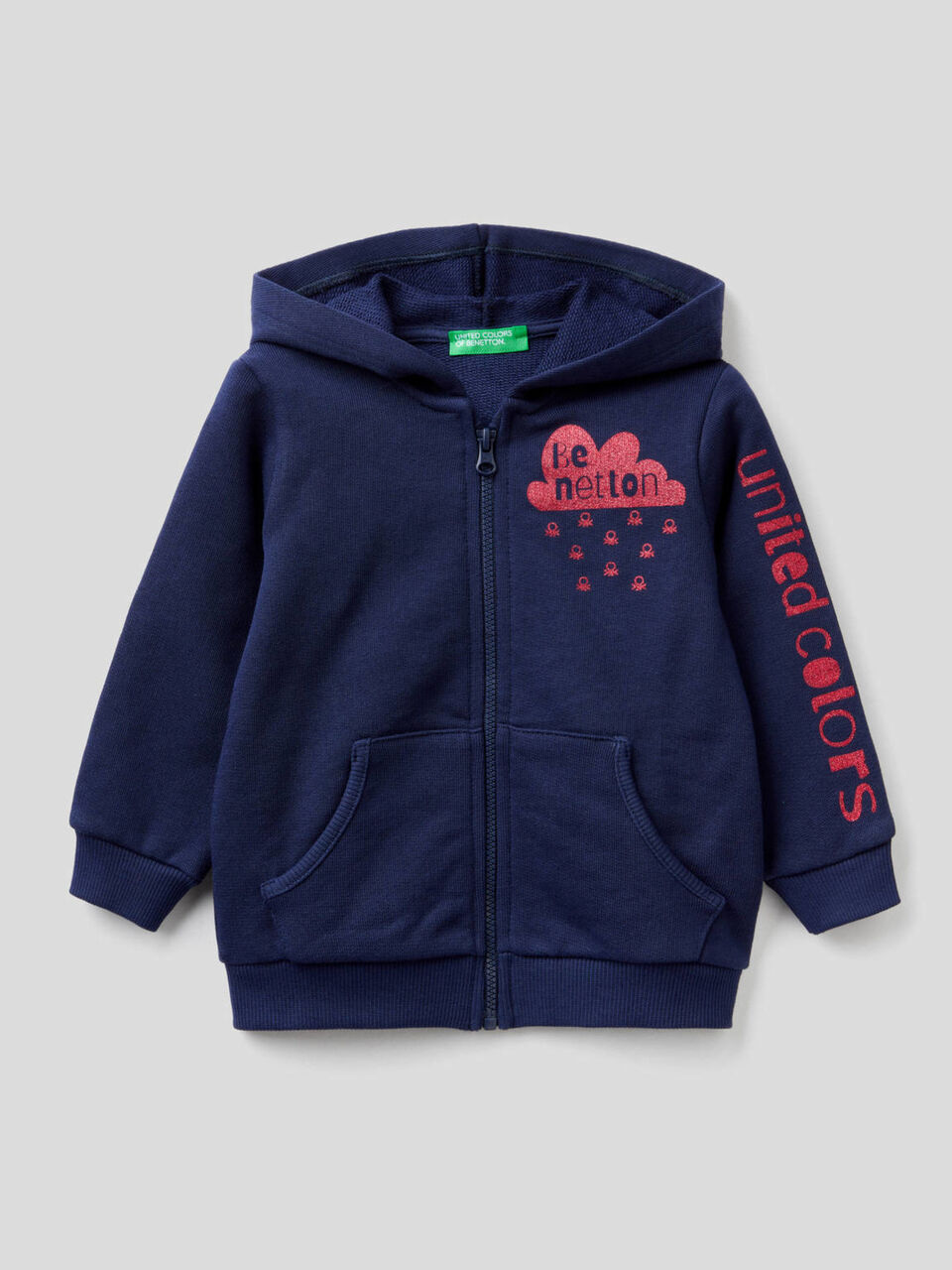 Zip-up hoodie image number 1