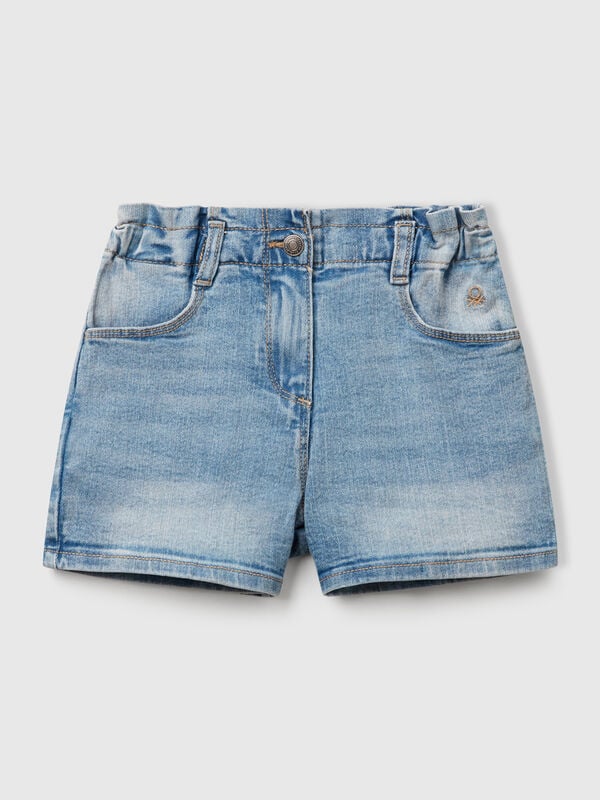 Paperbag jeans shorts Junior Girl