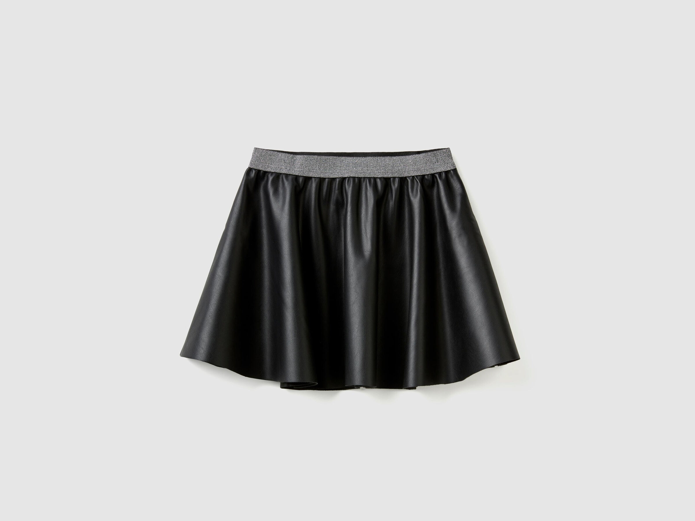 Leather look skirt image number null