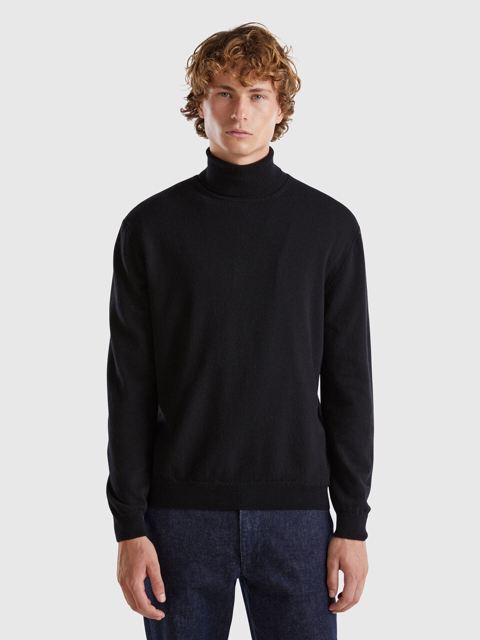TURTLE NECK SWEATER Men image number null