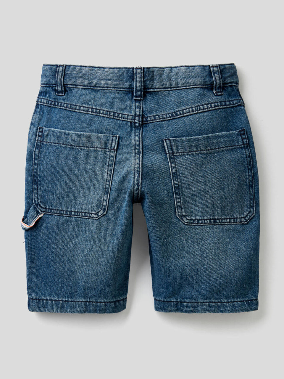 Shorts in 100% cotton denim image number 2