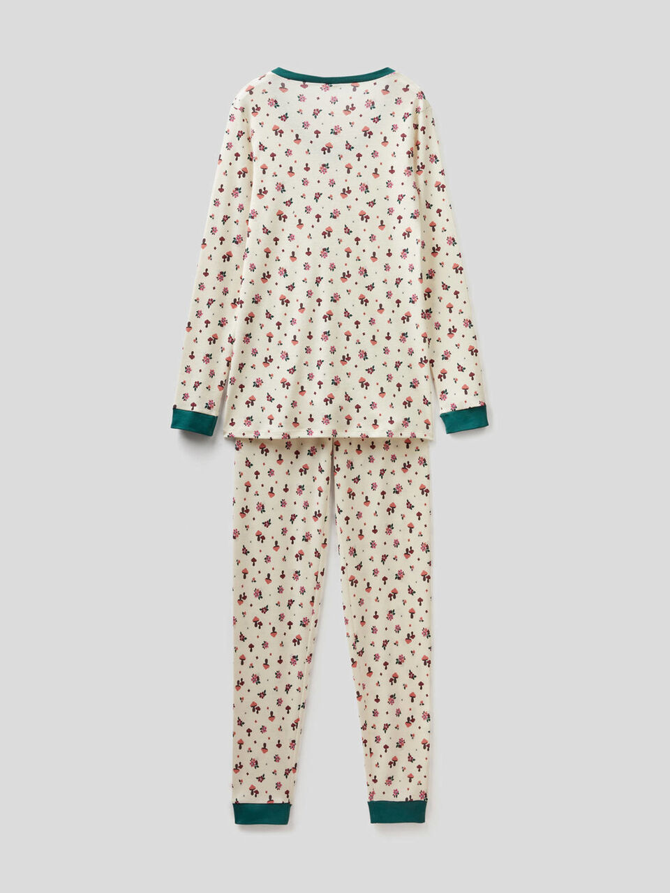 Patterned 100% cotton pyjamas image number 2