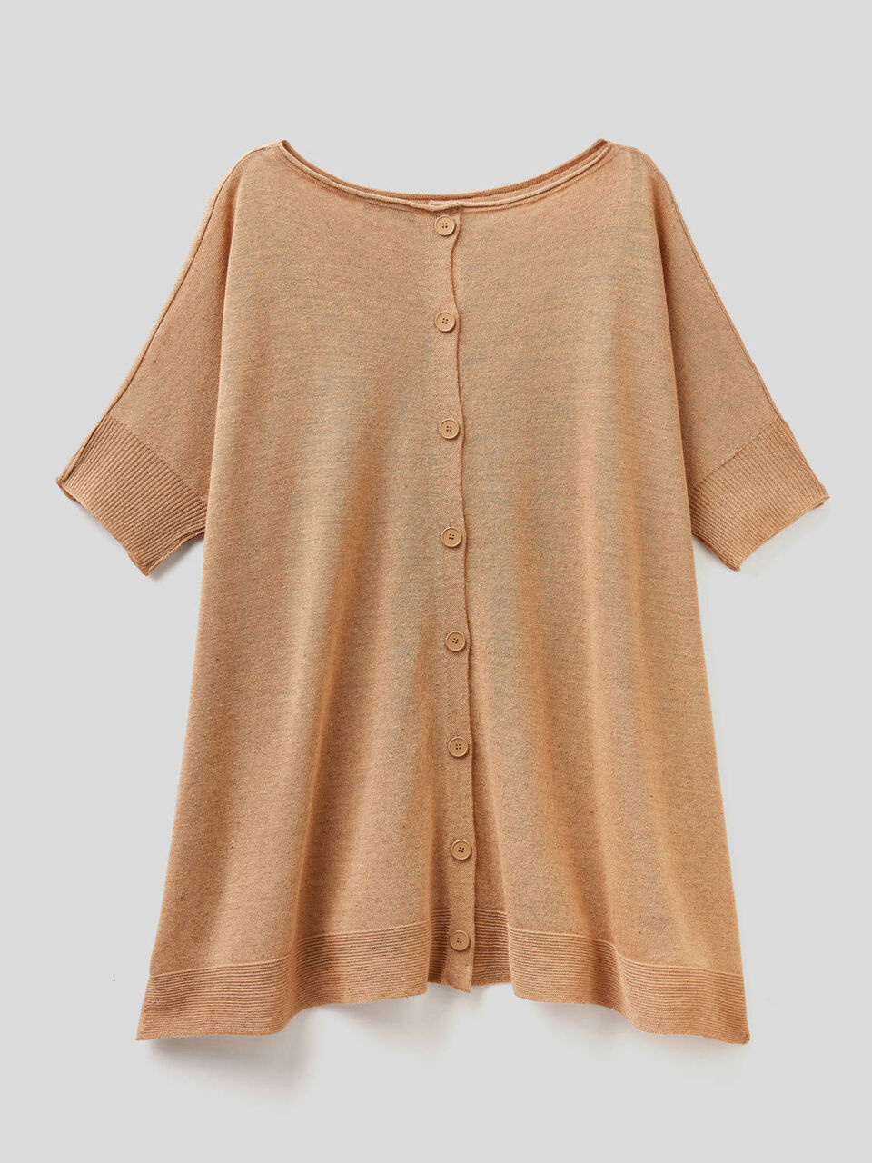Oversized short sleeve sweater image number 2