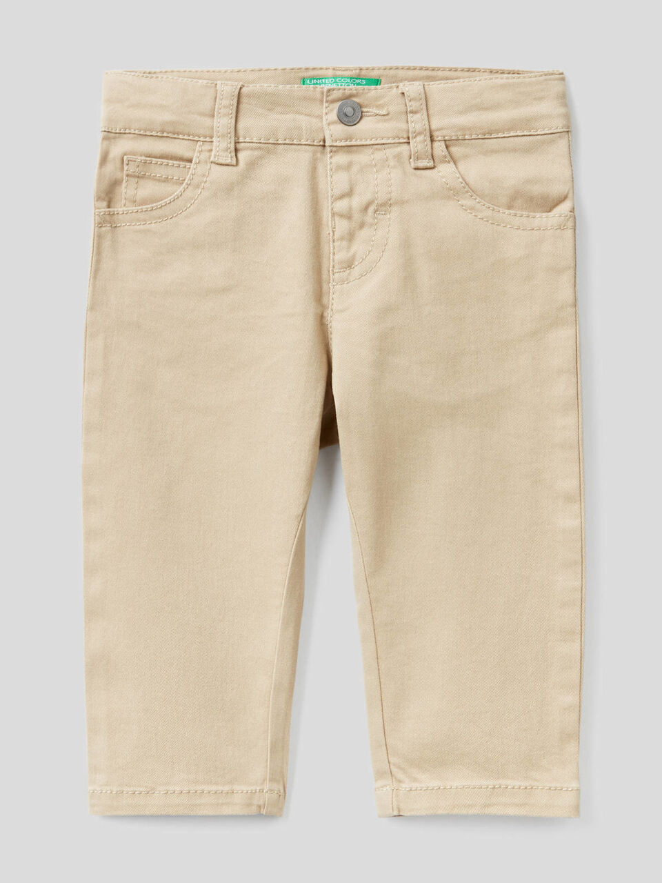Five pocket slim fit trousers image number 1