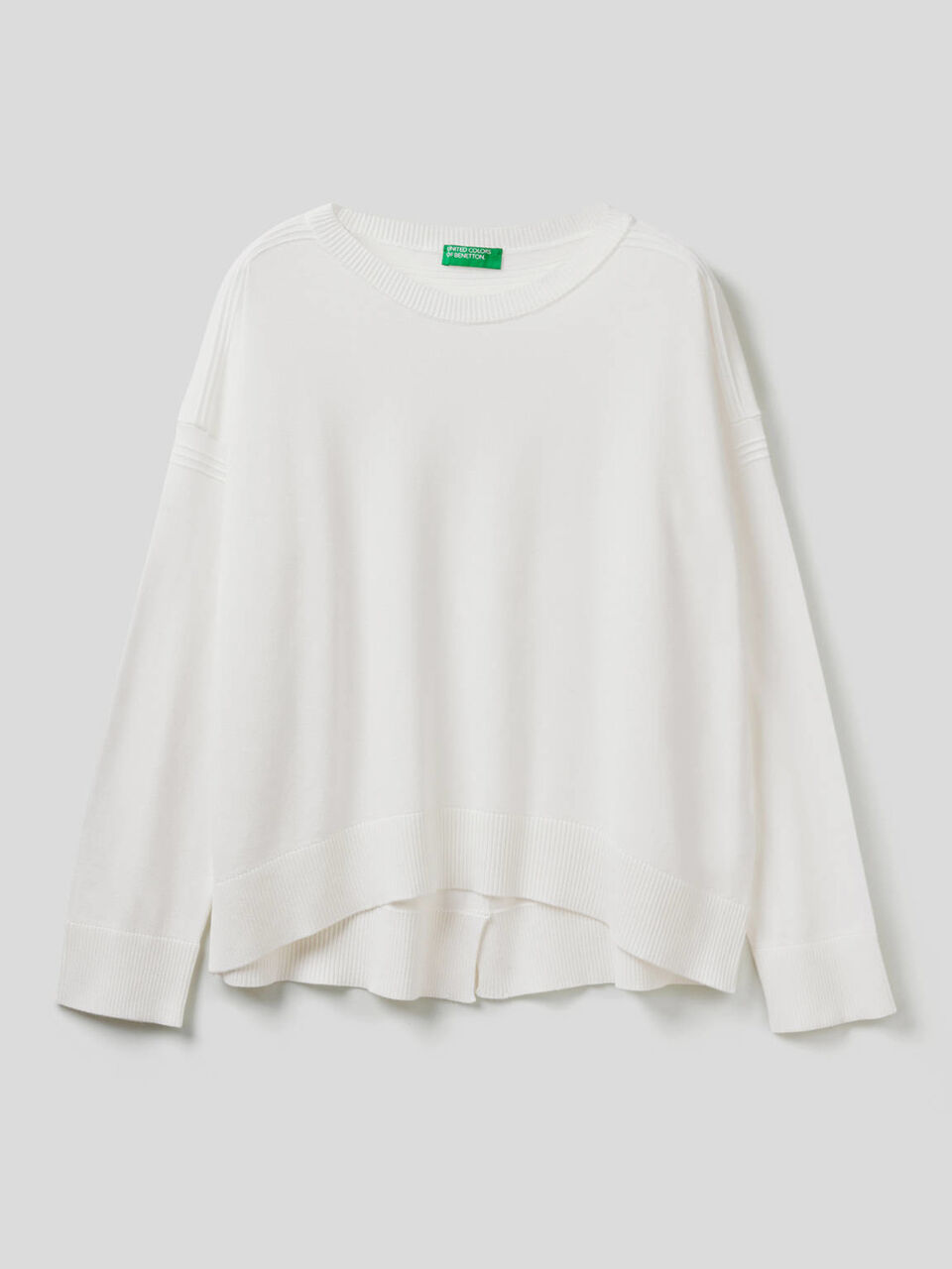 Sweater with slit on the back image number 1