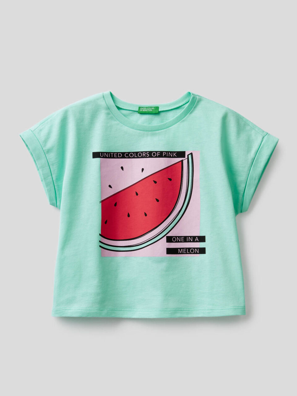 Boxy fit t-shirt with print image number 1