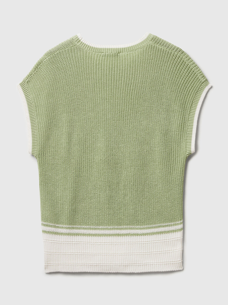 SLEEVELESS SWEATER Women image number null