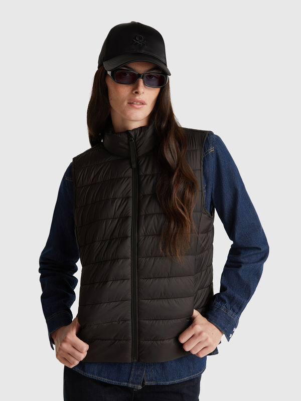 Slim fit padded vest  Women
