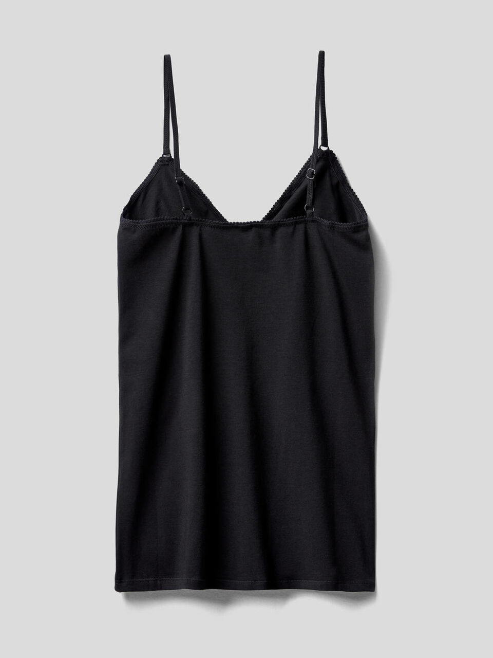 Tank top in stretch cotton image number 2