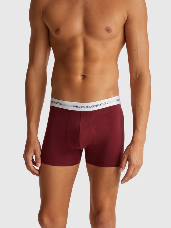 Stretch cotton boxers Men