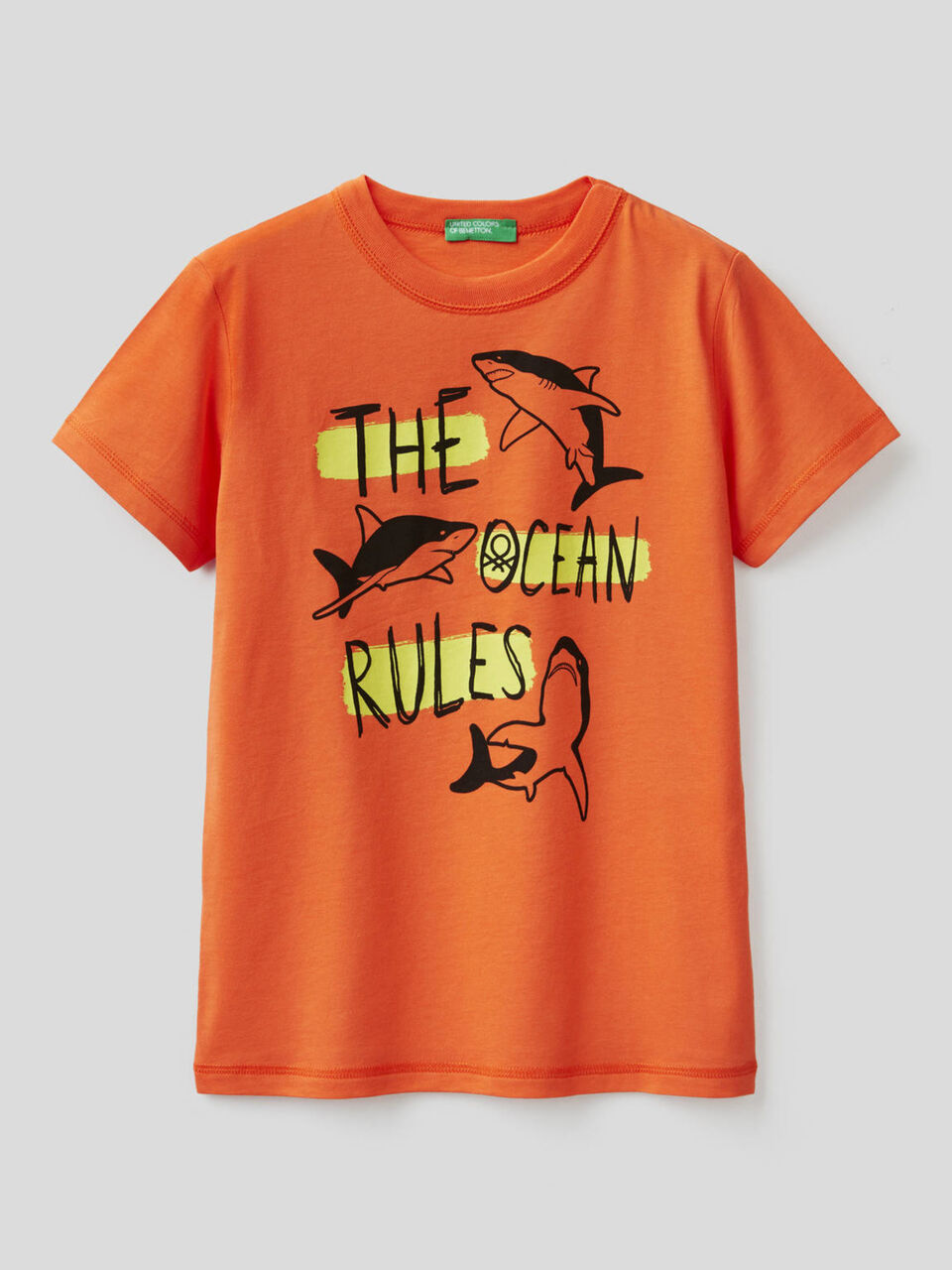 100% cotton t-shirt with print image number 1