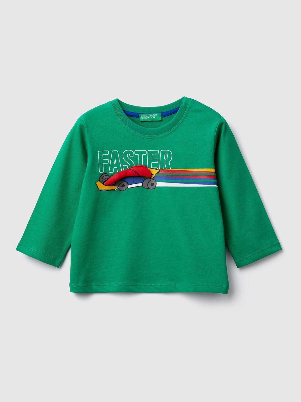 Organic cotton t-shirt with print image number 1