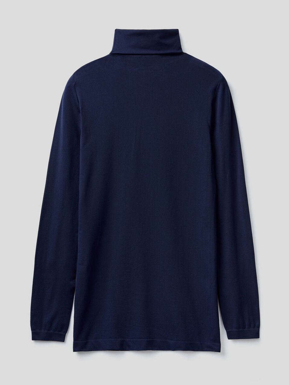 Stretch turtleneck sweater image number 2