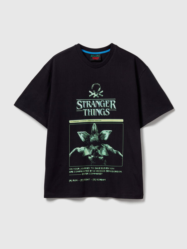 T-shirt with Stranger Things print Men