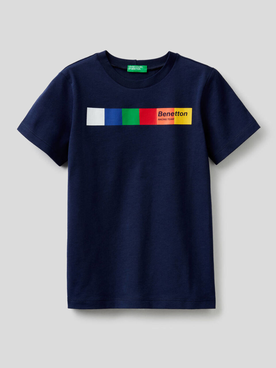 100% cotton t-shirt with print image number 1