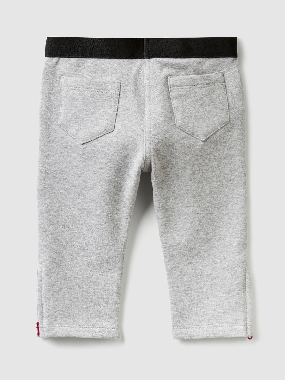 Trousers with zip at bottom image number 2