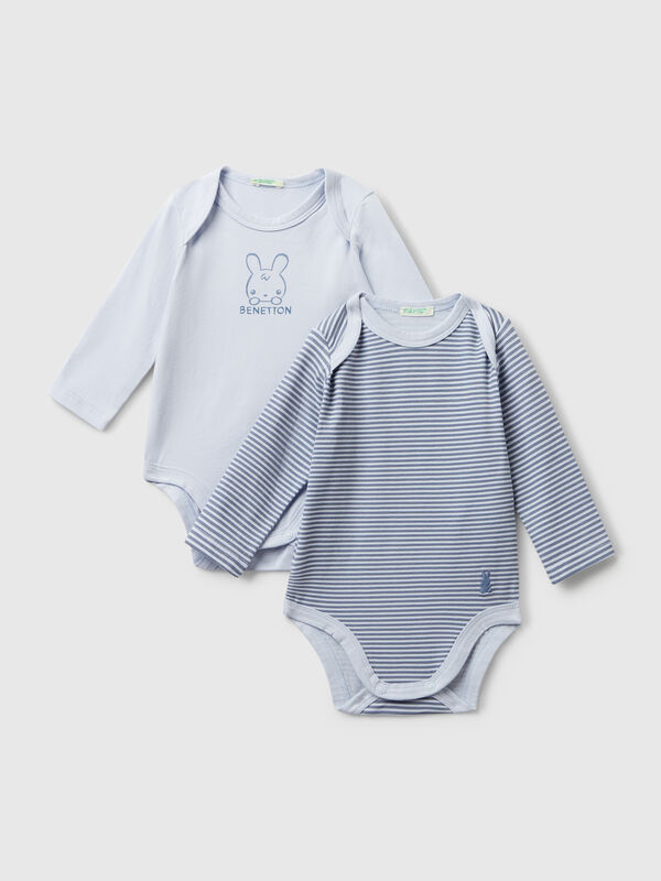 Two long sleeve bodysuits New Born (0-18 months)